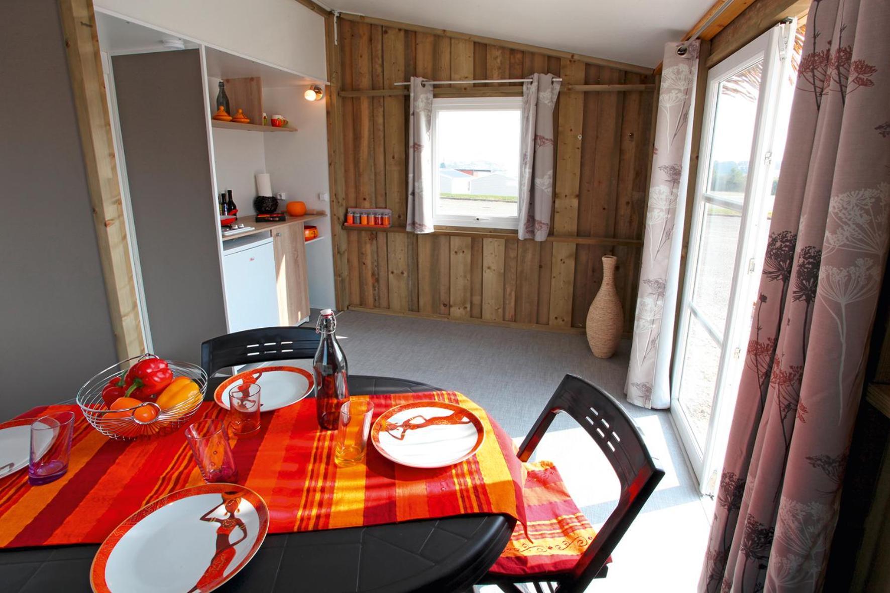 Camping Le Coin Charmant Chauzon Exterior foto